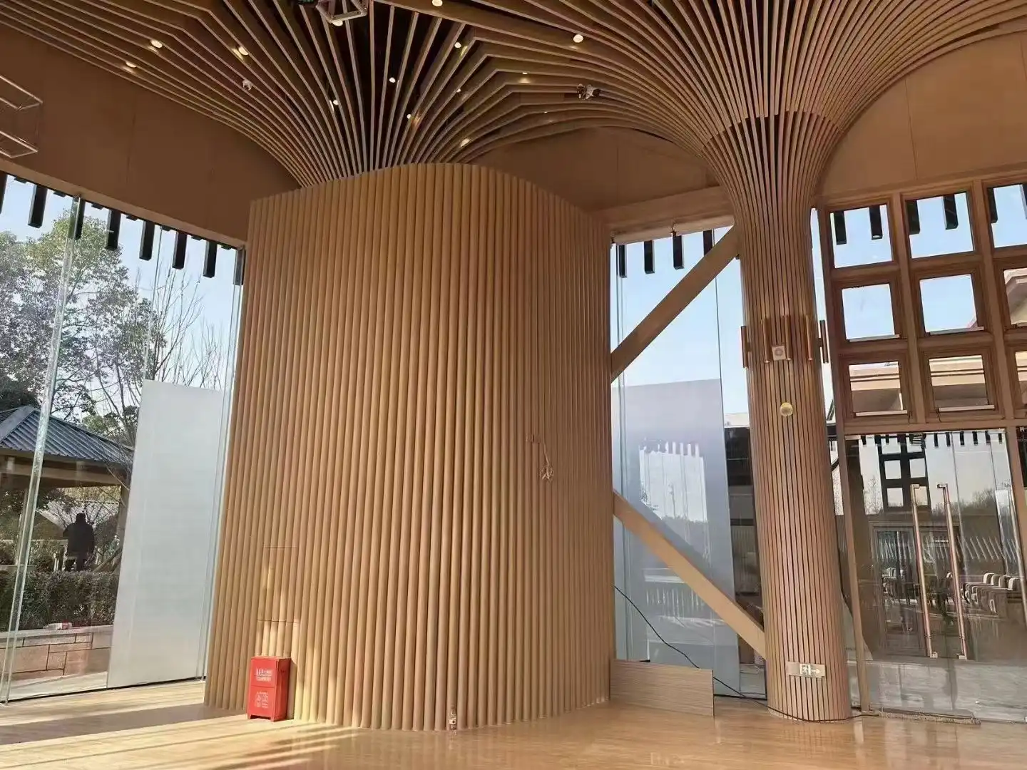 curved aluminum square tube