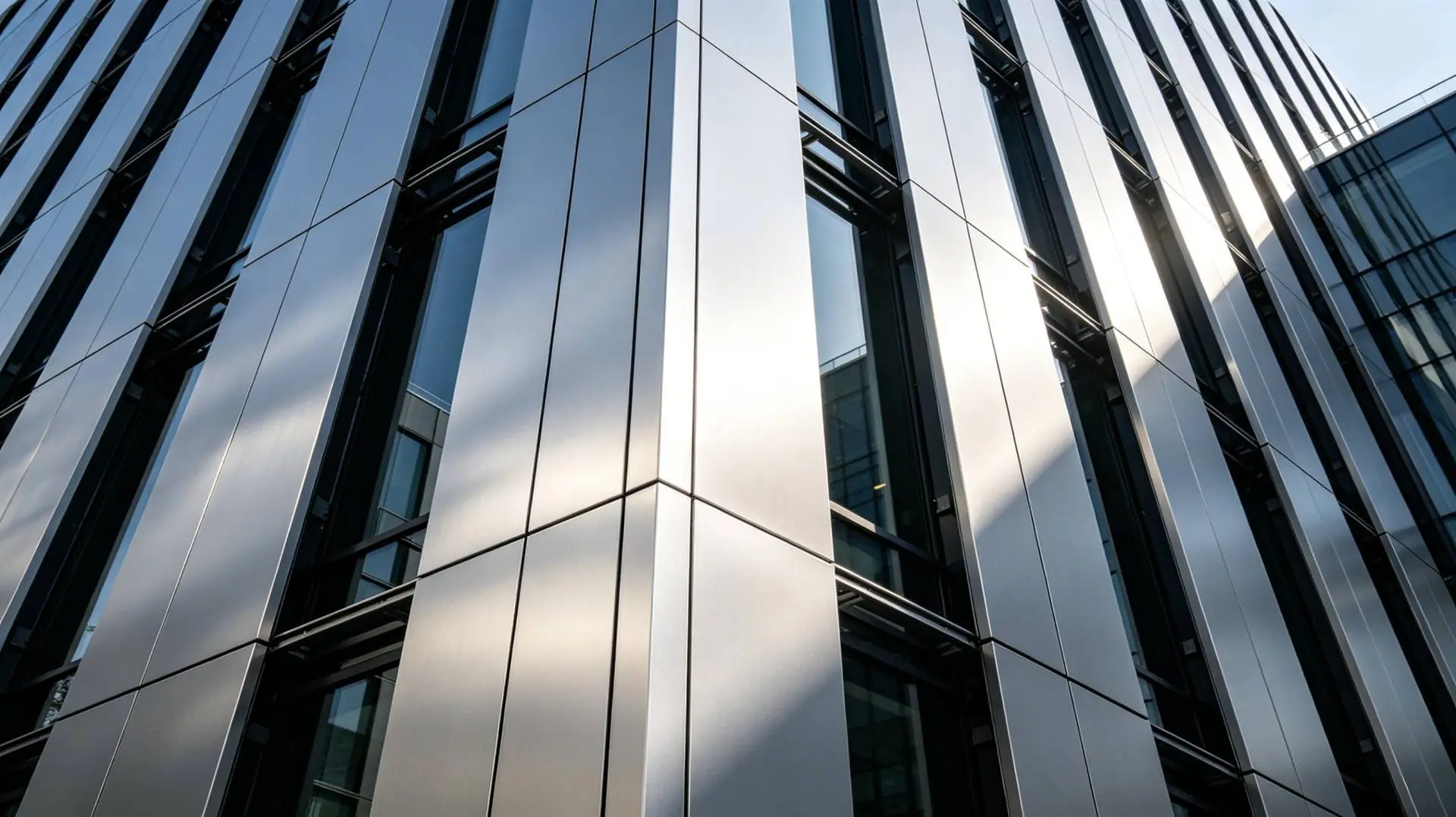Self-cleaning aluminum exterior wall cladding using nano-coating technology