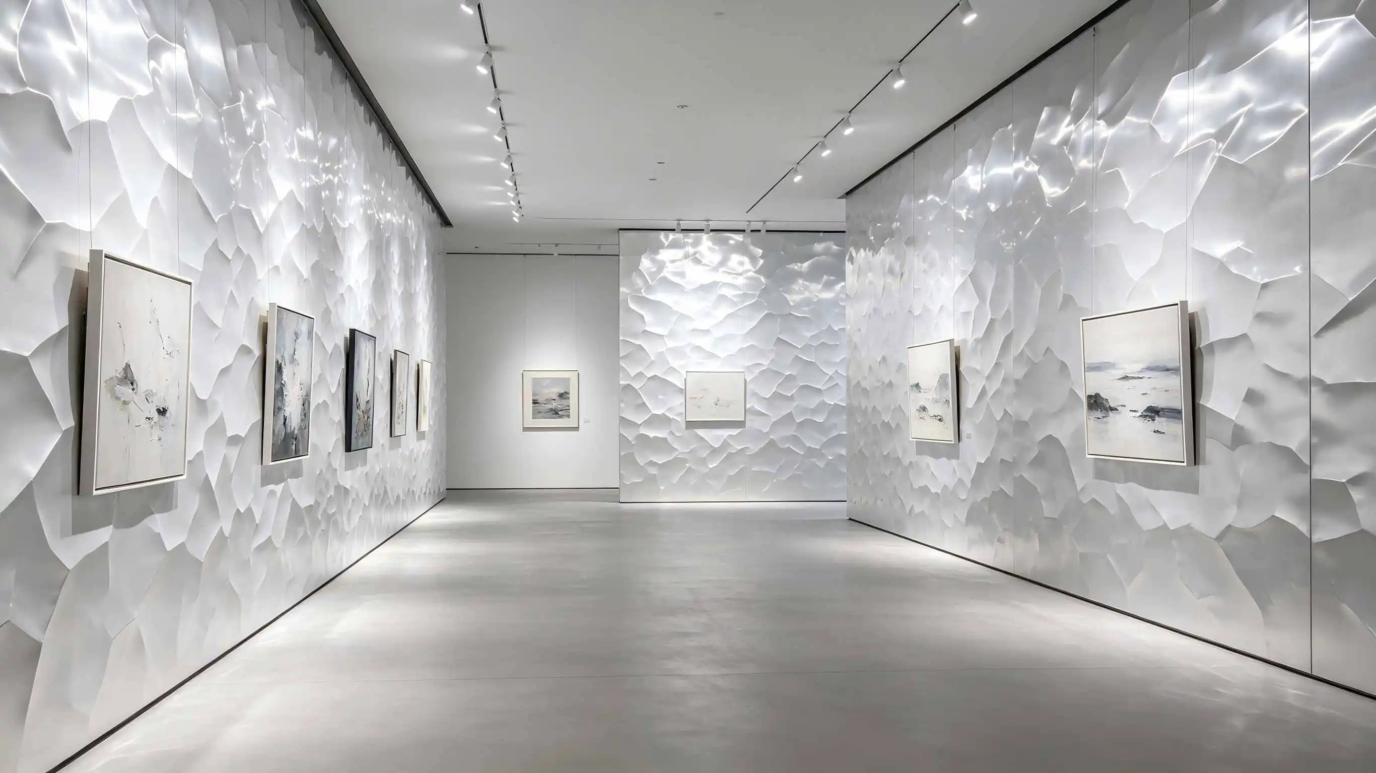 Artistic embossed aluminum plate texture