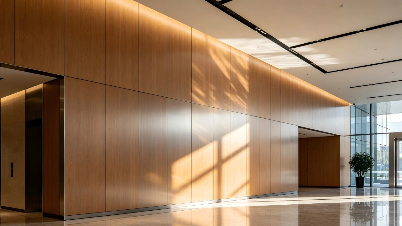 Honeycomb aluminum panels achieve a perfect balance between health, safety, aesthetics, and practicality. Honeycomb aluminum panels achieve a perfect balance between health, safety, aesthetics, and practicality.