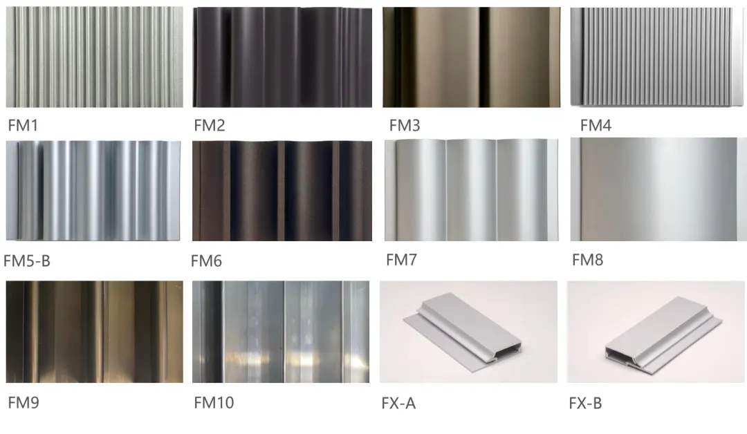 hidden corrugated aluminum panel style
