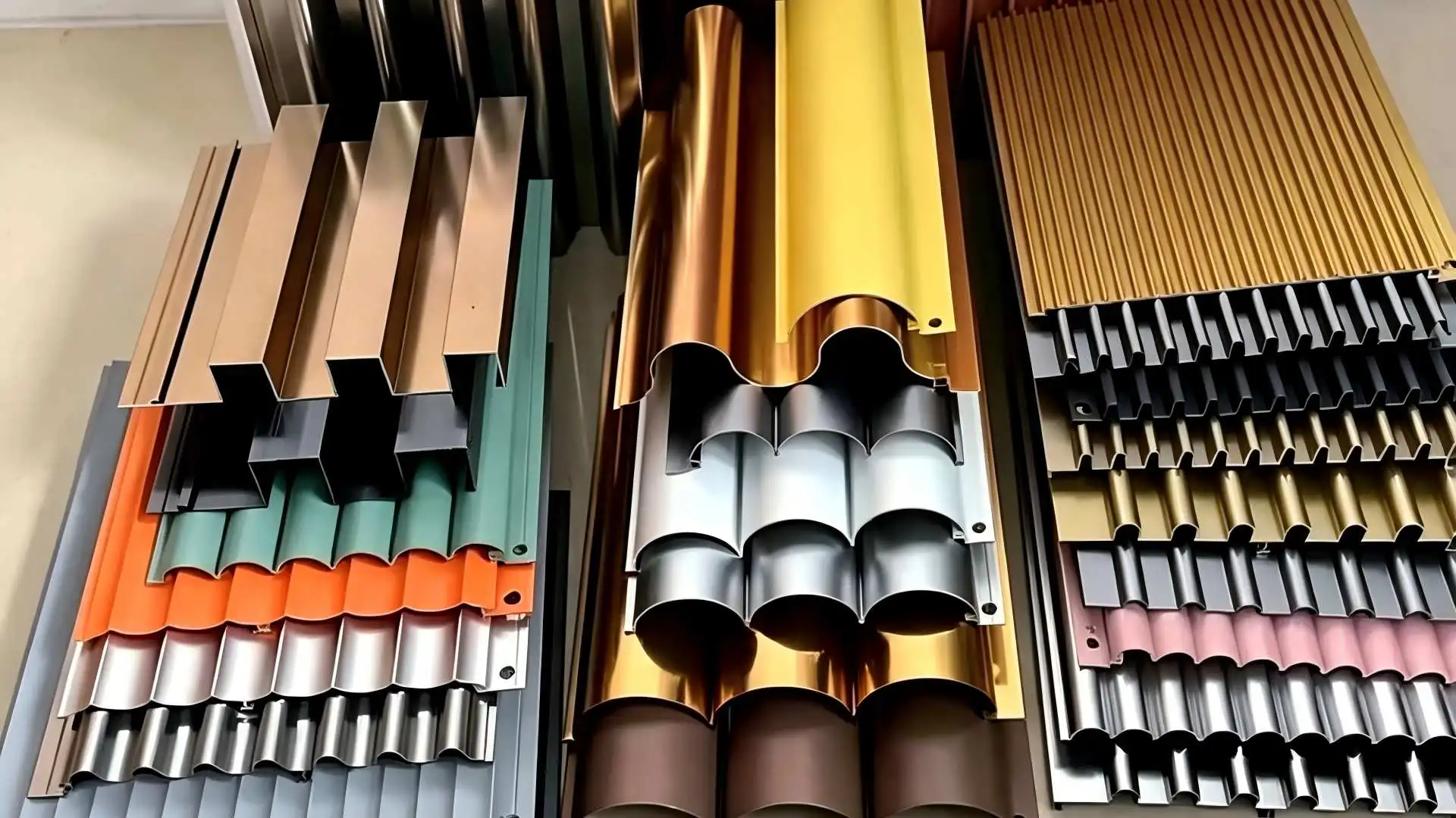 Integrally Extruded Corrugated Aluminum Sheet