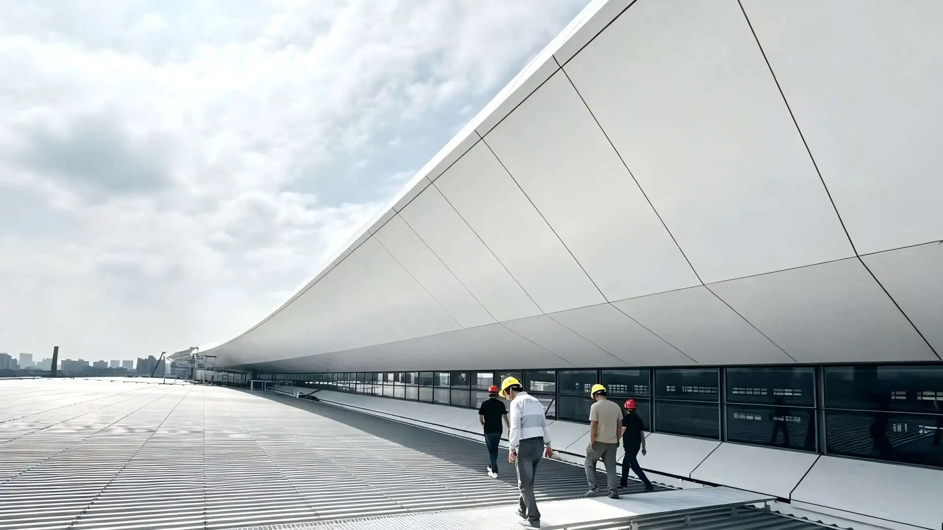 Installation Quality Check for HSR Aluminum Cladding Panels