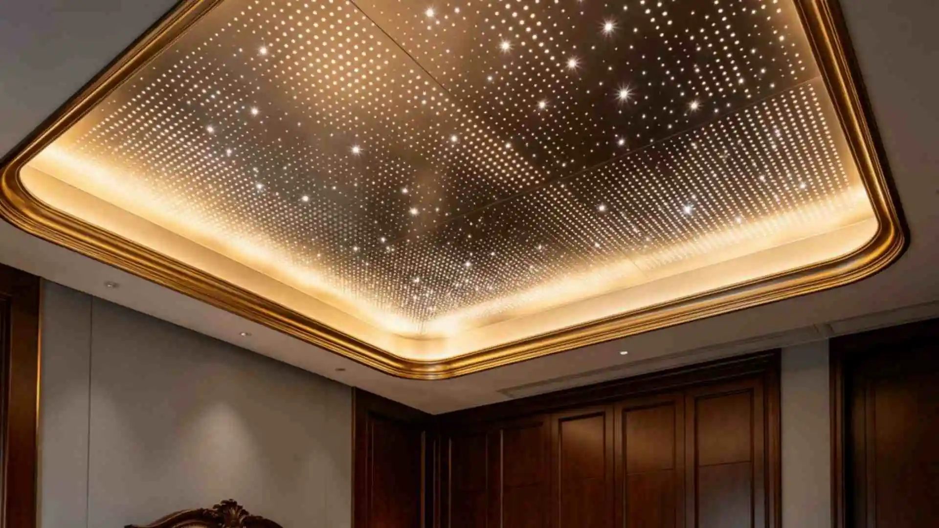 LED Lit Metal Ceiling Panel