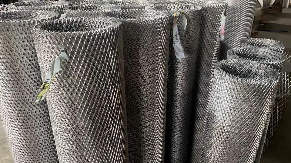 Custom Expanded Aluminum Mesh Materials