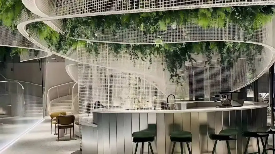 Decorative Effect of Special-Shaped Expanded Aluminum Mesh