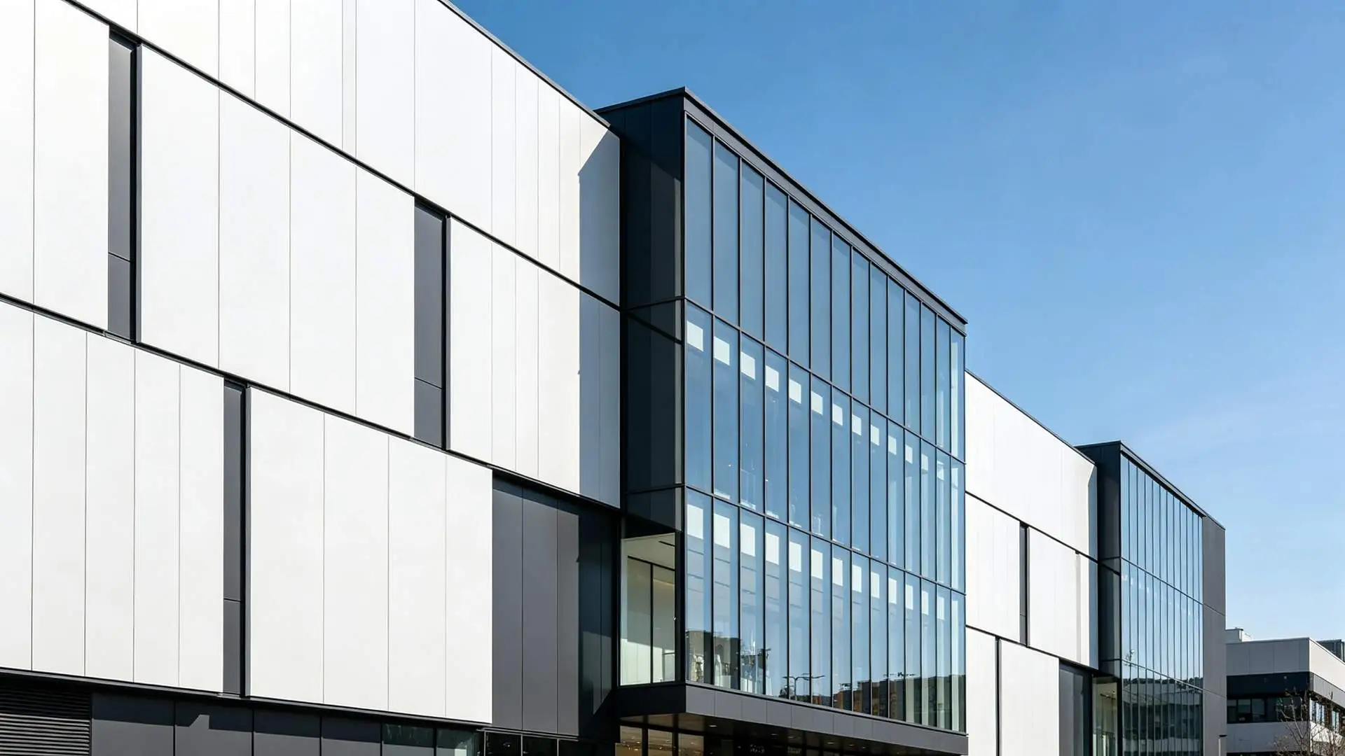 Dry‑hung Aluminum Wall Cladding with Keel Bracket Support System for Building Facade