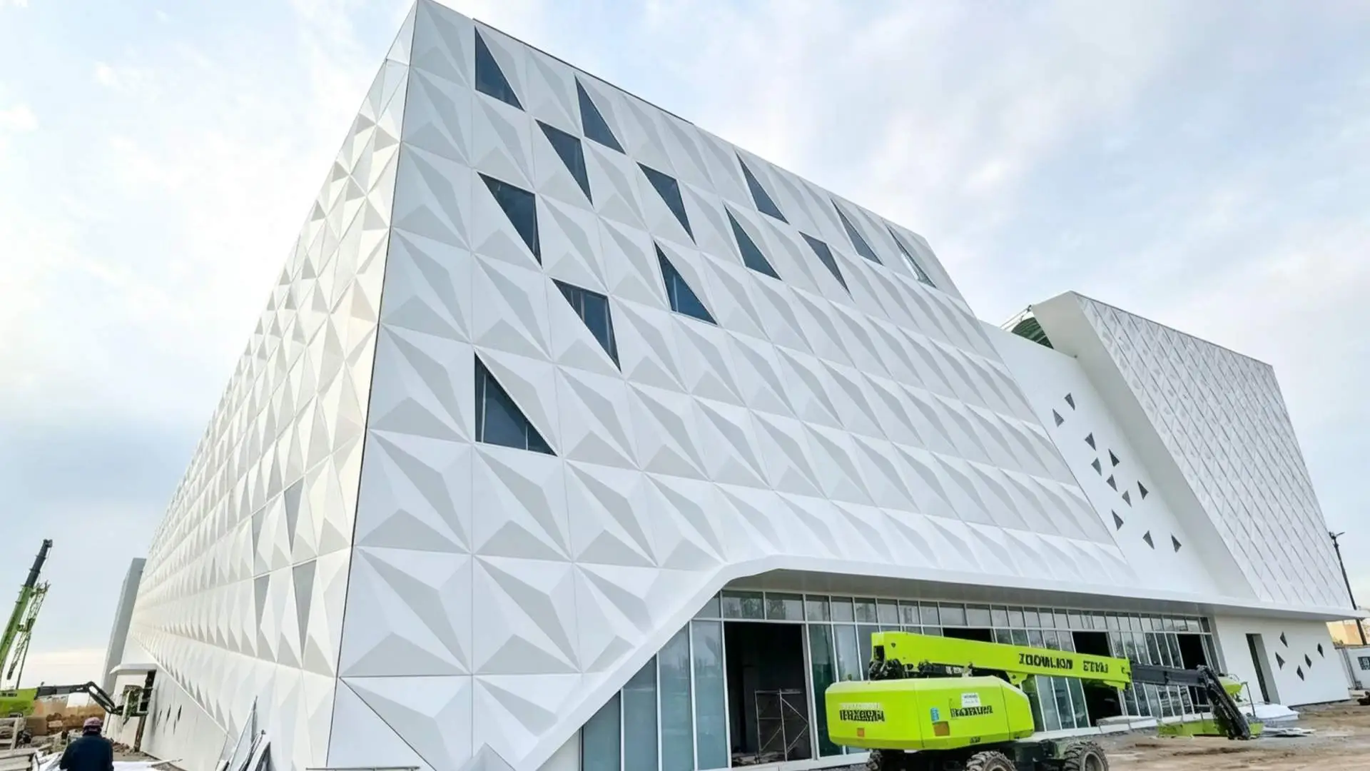 Large-Scale Aluminum Panel Facade Project