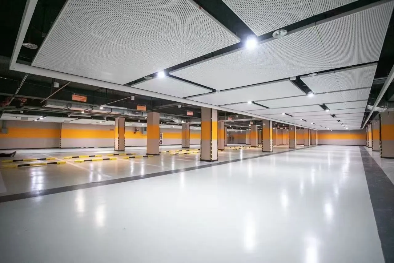 Powder‑coated aluminum ceiling panels