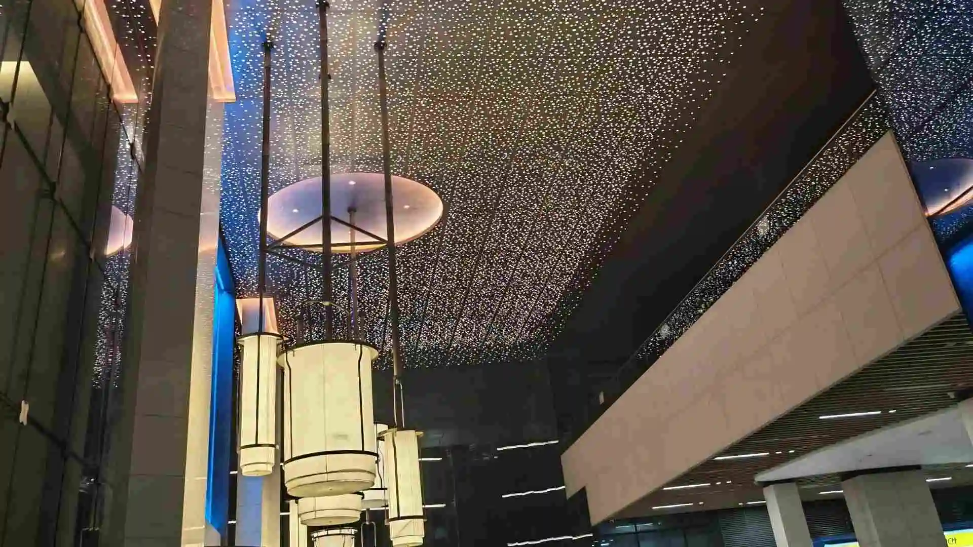 Canopy Underside: Constant sun and rain exposure makes aluminum's weather resistance essential.