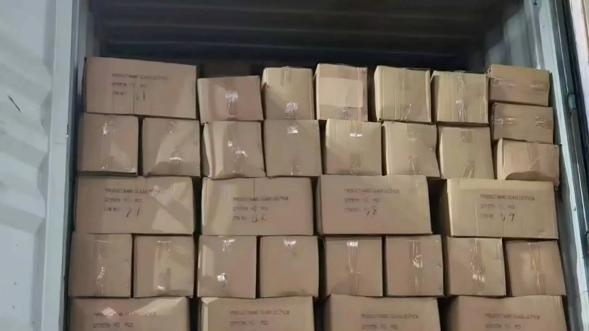 Strictly complete full packing before truck loading & delivery