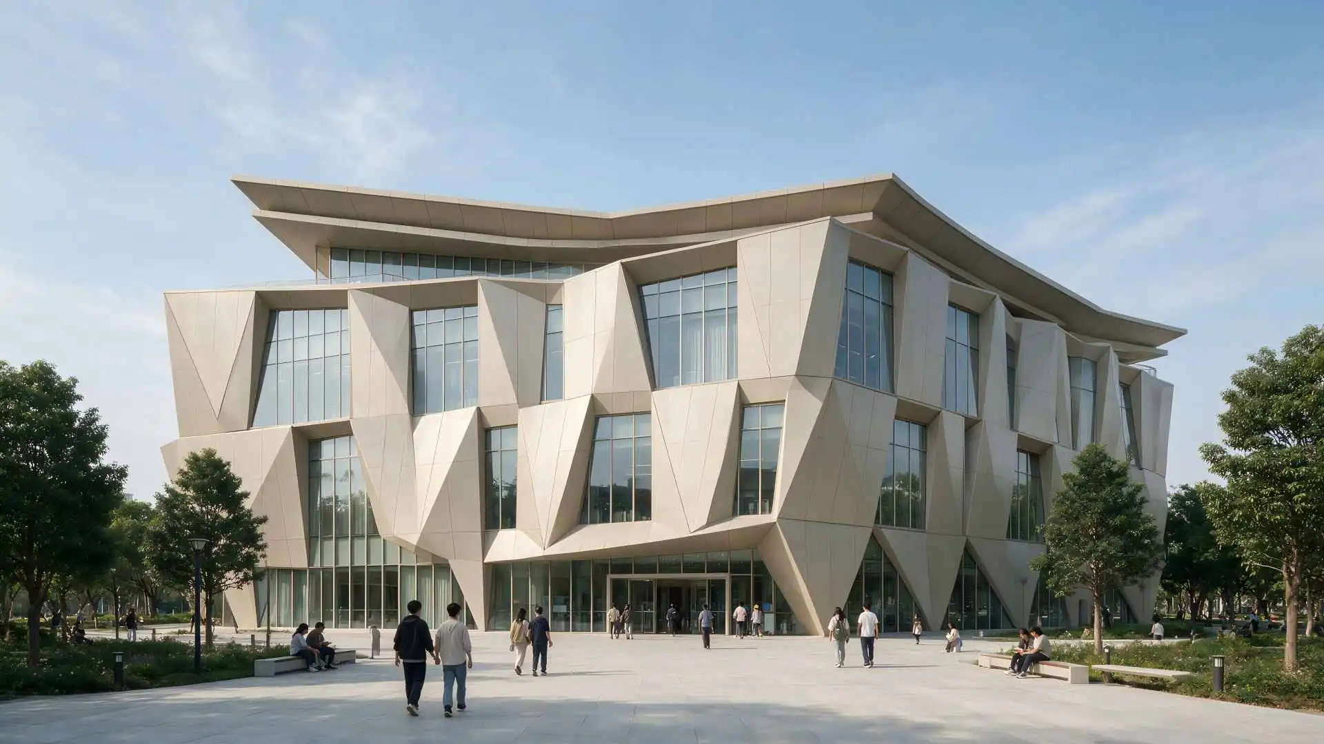 Zhongchuang Custom Faceted Aluminum Facade Panels Cut Geometric Cladding Cost by 40%, Delivering Zero-Distortion Landmark Designs for 22 Global Projects