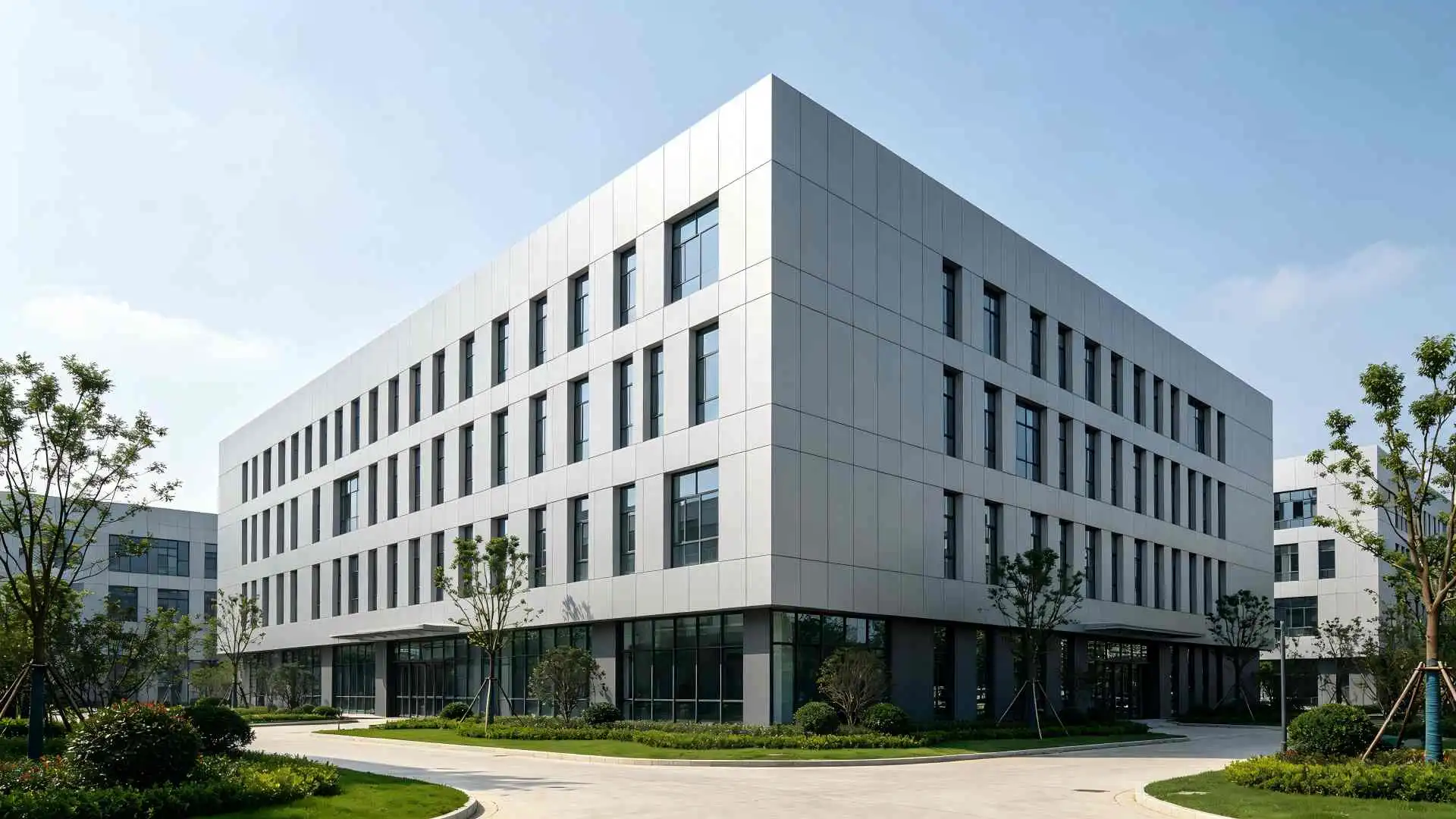 Office Aluminum Facade Panels Cut Commercial Retrofit Time by 40%