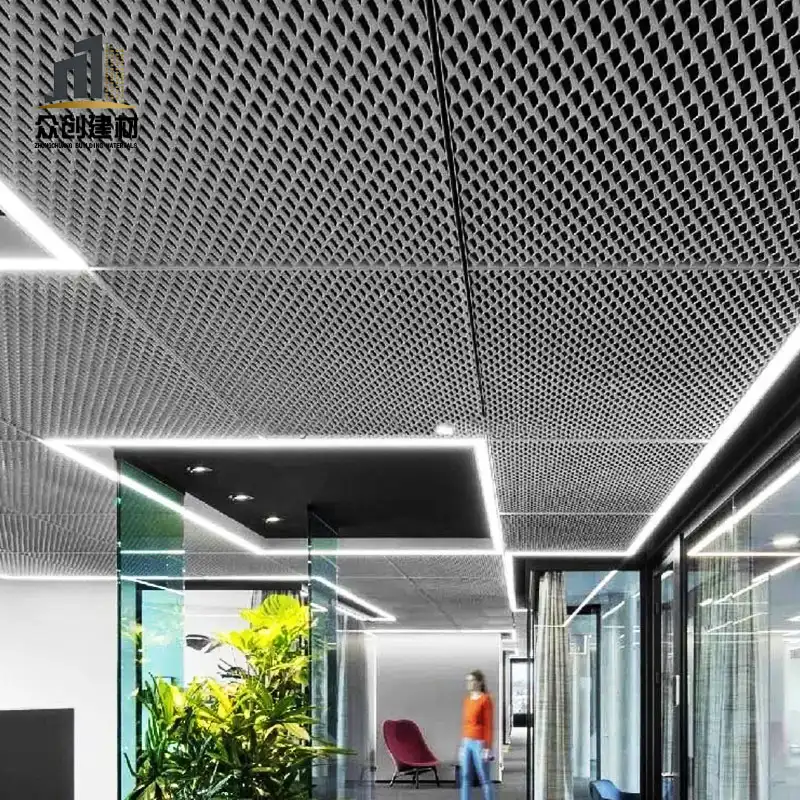 Custom Aluminum Mesh Ceiling Product Introduction