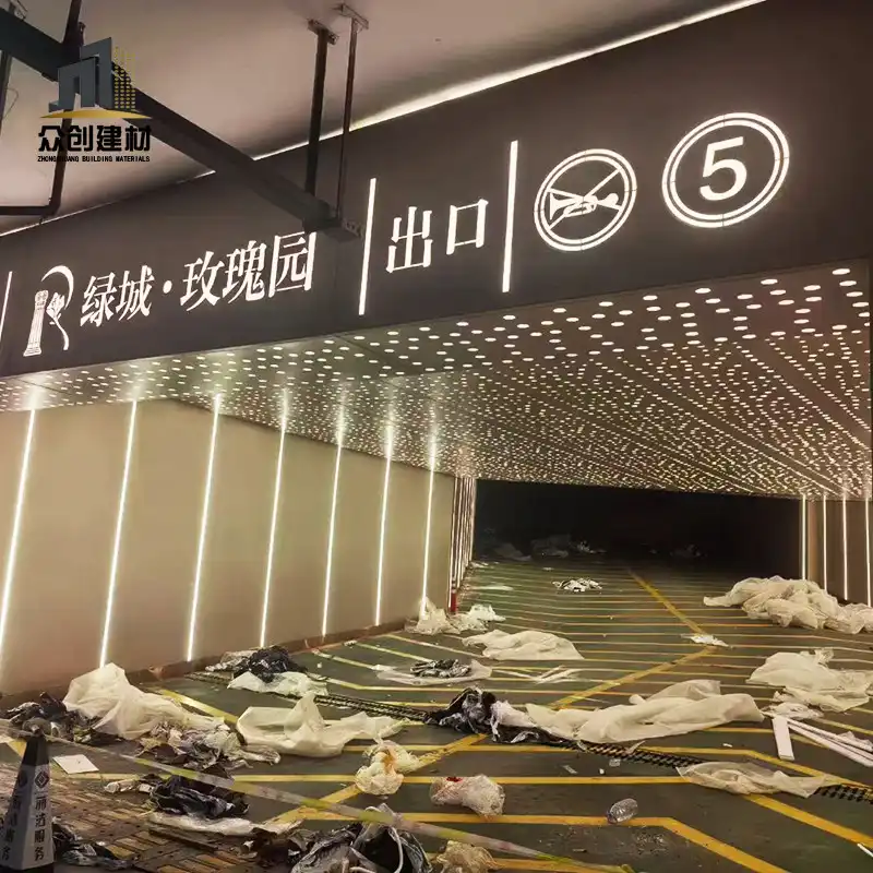 Parking Lot Perforated Aluminum Ceiling Panels