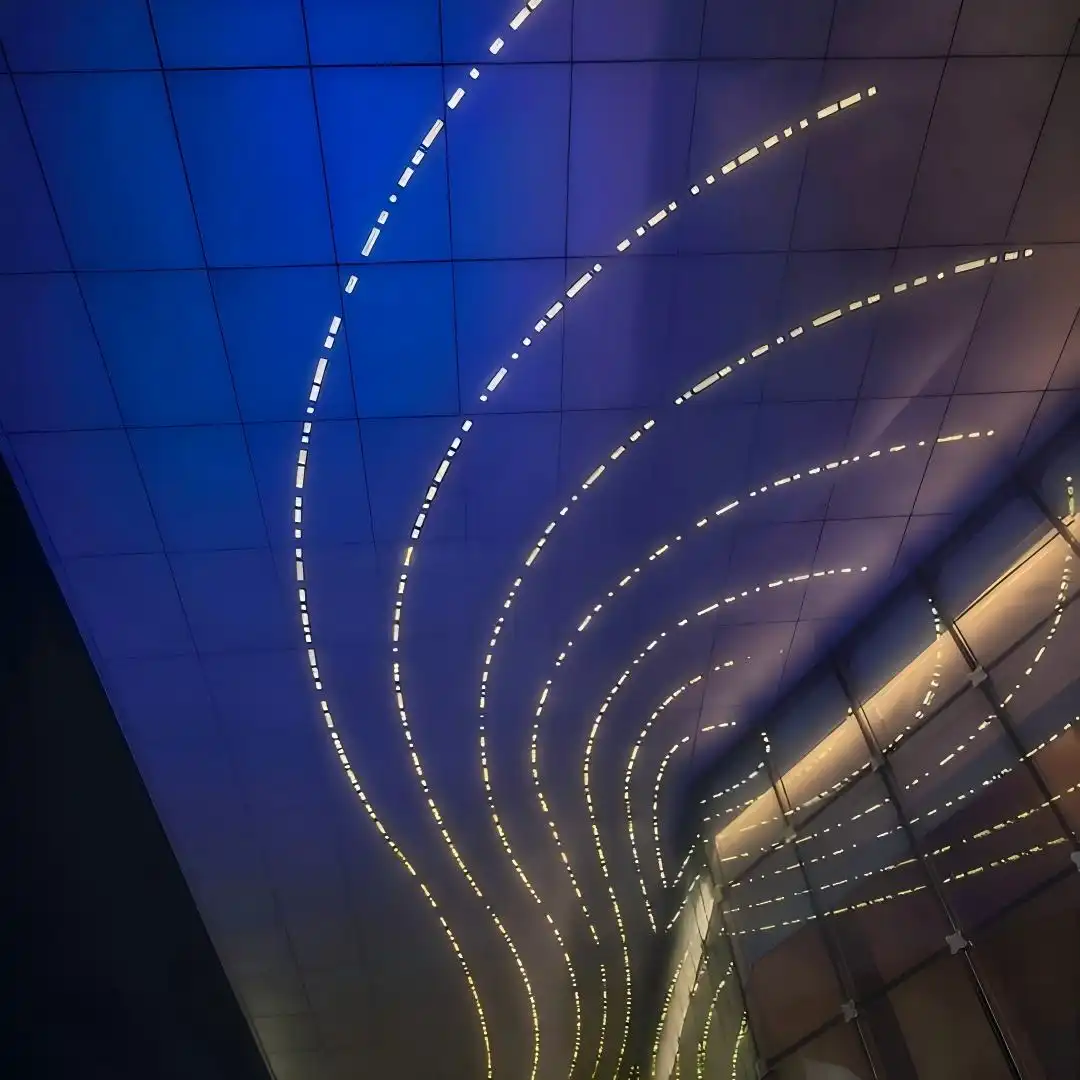 Hotel Entrance Aluminum Ceiling Hotel Entrance Aluminum Ceiling