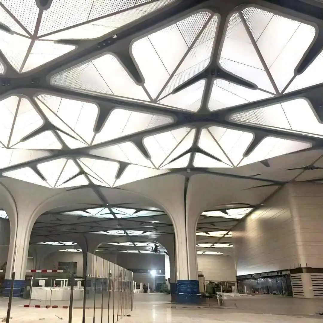 Custom-Shaped Aluminum Ceilings