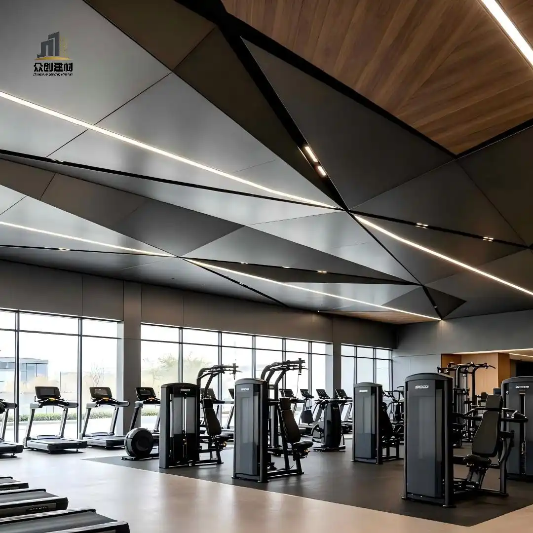 Custom-Shaped Aluminum Ceilings