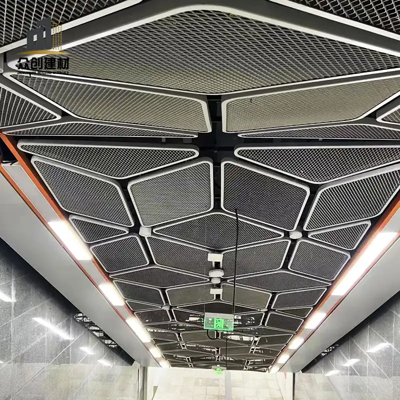 Custom Aluminum Mesh Ceiling Product Introduction