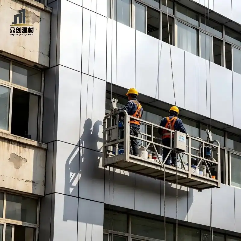 Aluminum Facade Panels for Office Buildings