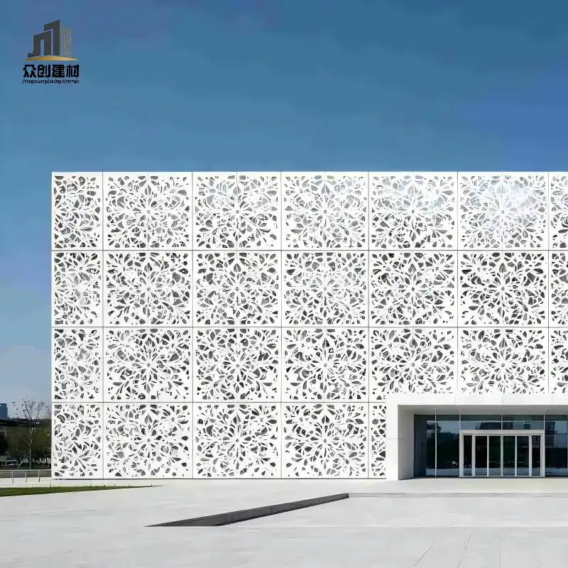 Laser Engraved Decorative Aluminum Wall Panels