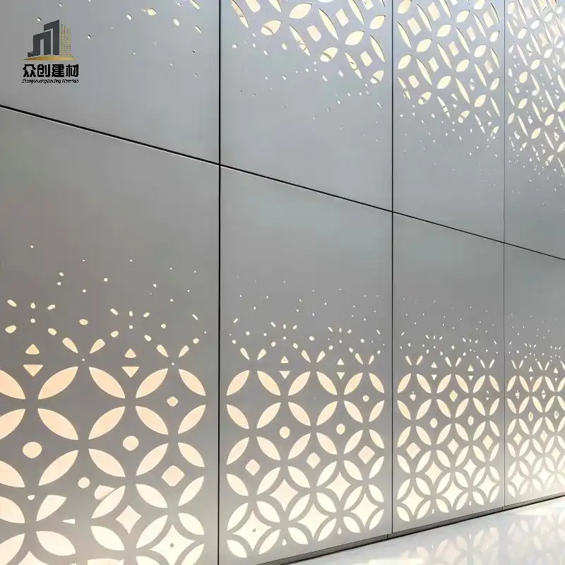 Laser Engraved Decorative Aluminum Wall Panels