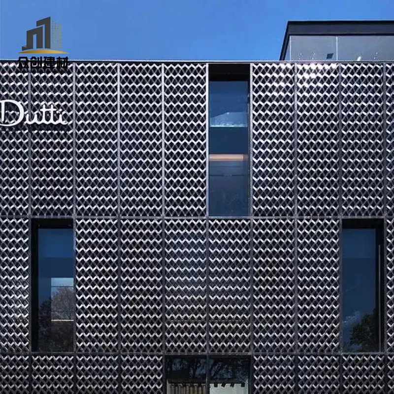 Architectural Aluminum Mesh | Custom Decorative Aluminum Mesh Facade
