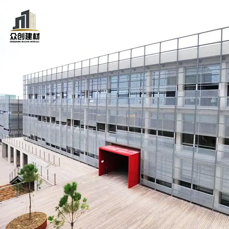 Architectural Aluminum Mesh | Custom Decorative Aluminum Mesh Facade