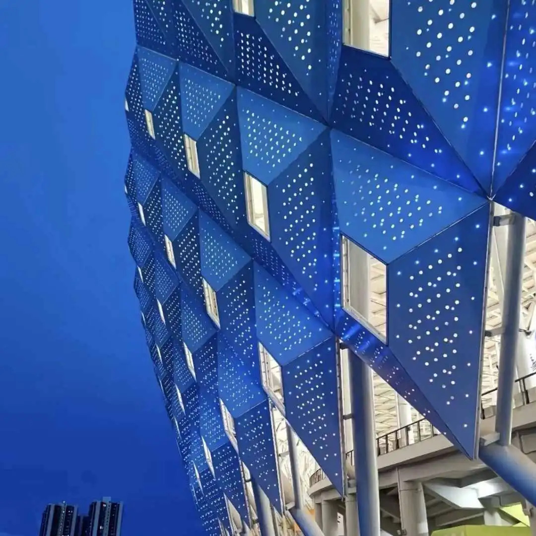 Artistic Perforated Aluminum Facade Panel Artistic Perforated Aluminum Facade Panel