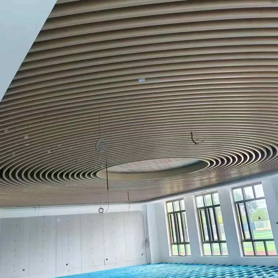 Curved Aluminum Ceiling Baffle