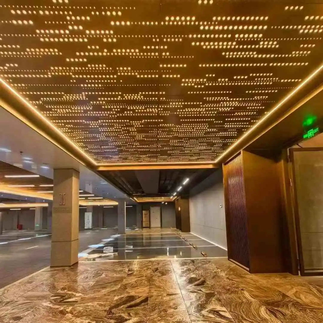 Artistic Perforated Aluminum Ceiling Artistic Perforated Aluminum Ceiling