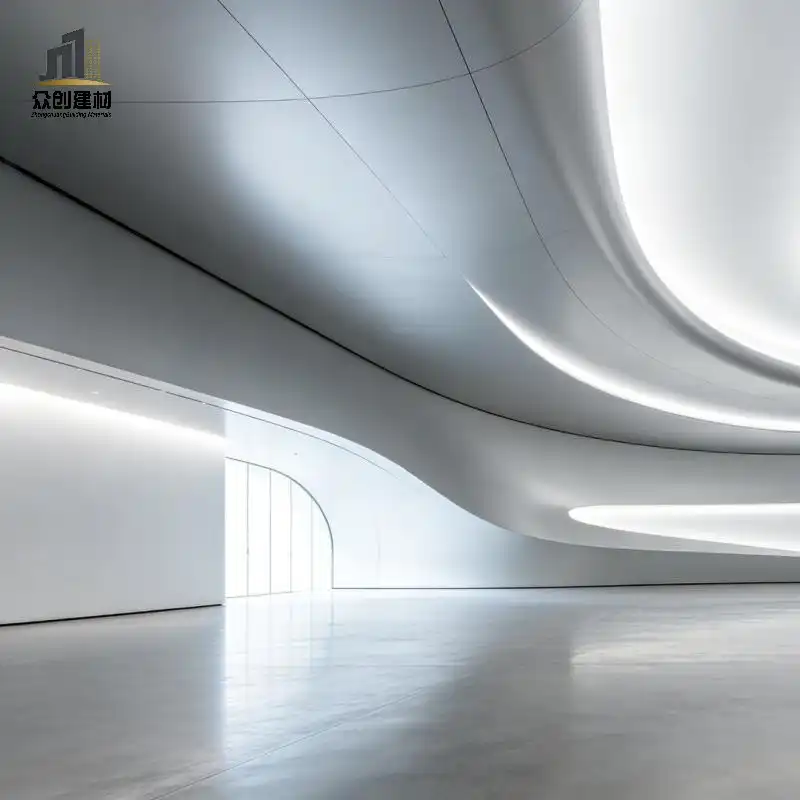 Flush Jointless Architectural Metal Ceiling