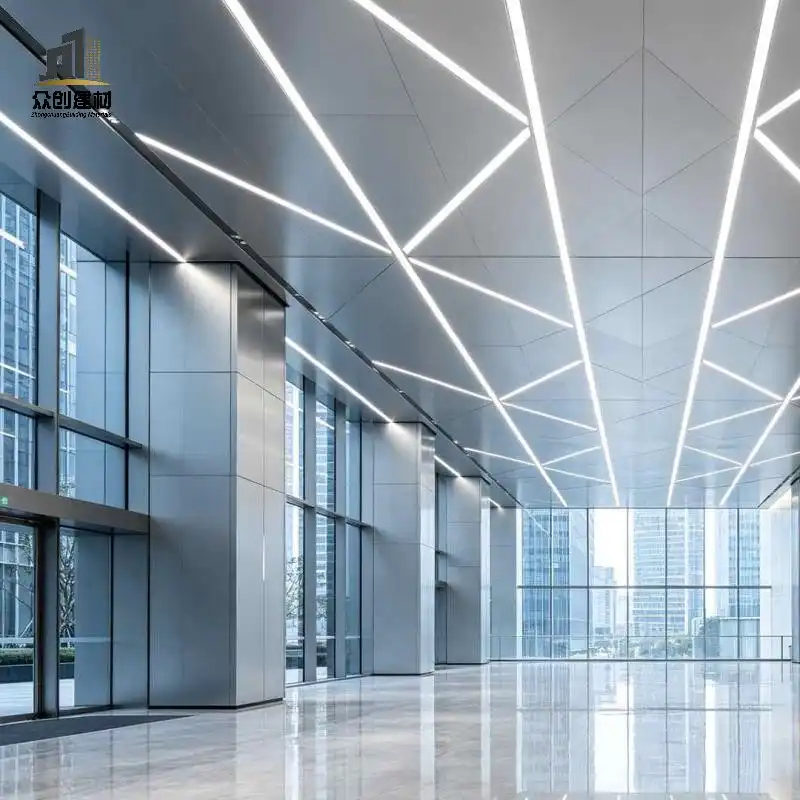 Flush Jointless Architectural Metal Ceiling