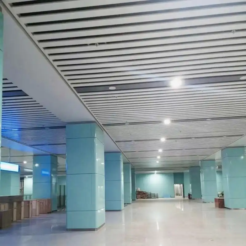 Subway Station Aluminum Ceiling Battens