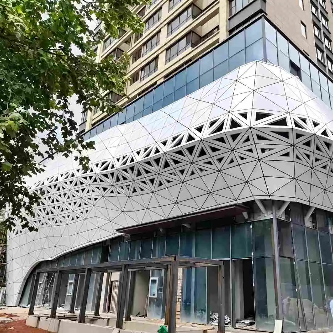 Architectural Storefront Aluminum Veneer Panel Architectural Storefront Aluminum Veneer Panel