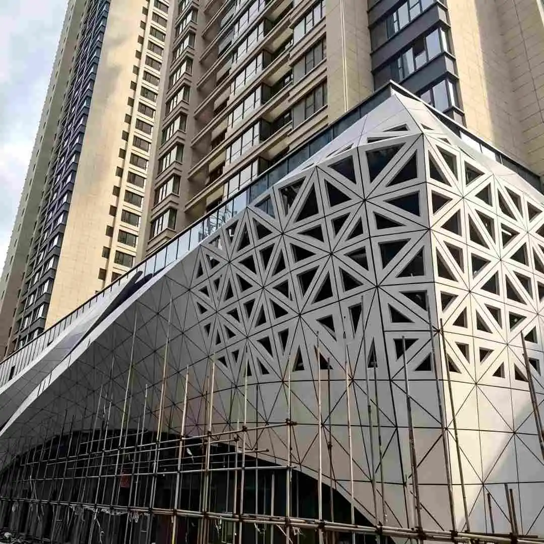 Architectural Storefront Aluminum Veneer Panel Architectural Storefront Aluminum Veneer Panel