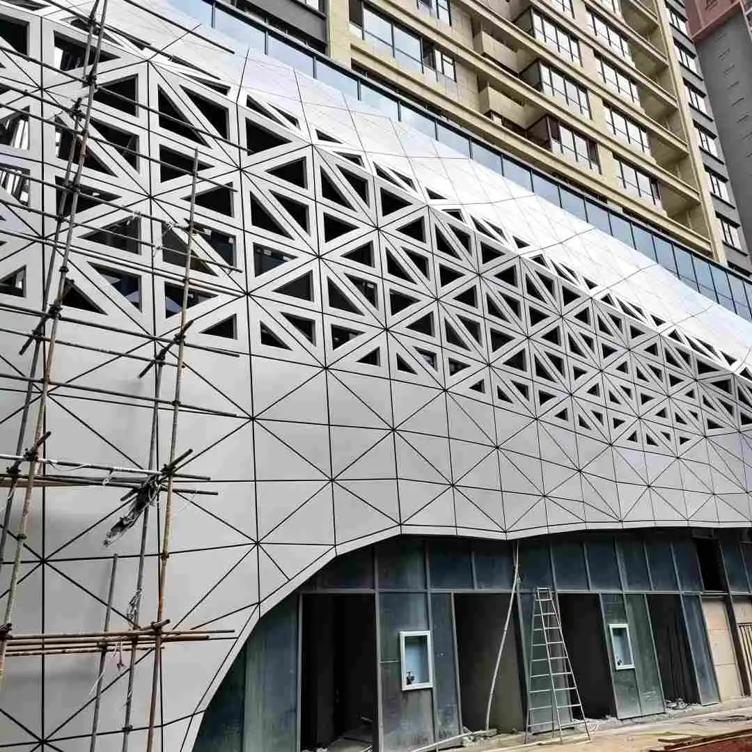 Architectural Storefront Aluminum Veneer Panel Architectural Storefront Aluminum Veneer Panel