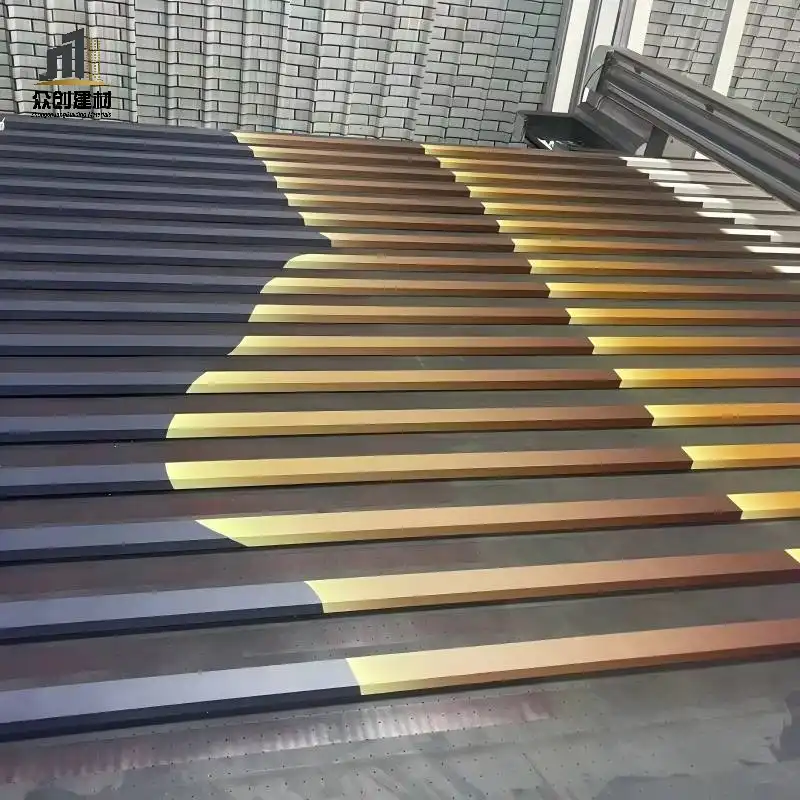 UV Printed Aluminum Baffle Ceiling