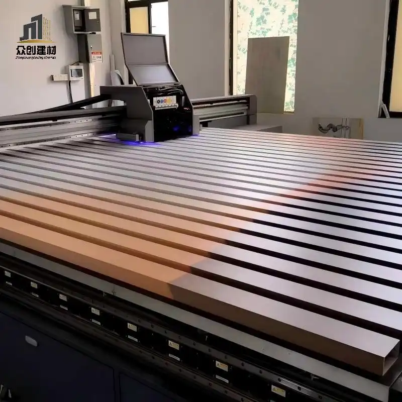 UV Printed Aluminum Baffle Ceiling