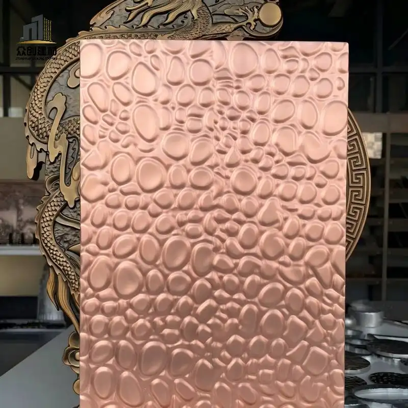 Hammered Aluminum Panel | Premium Hammer Texture Decorative Cladding