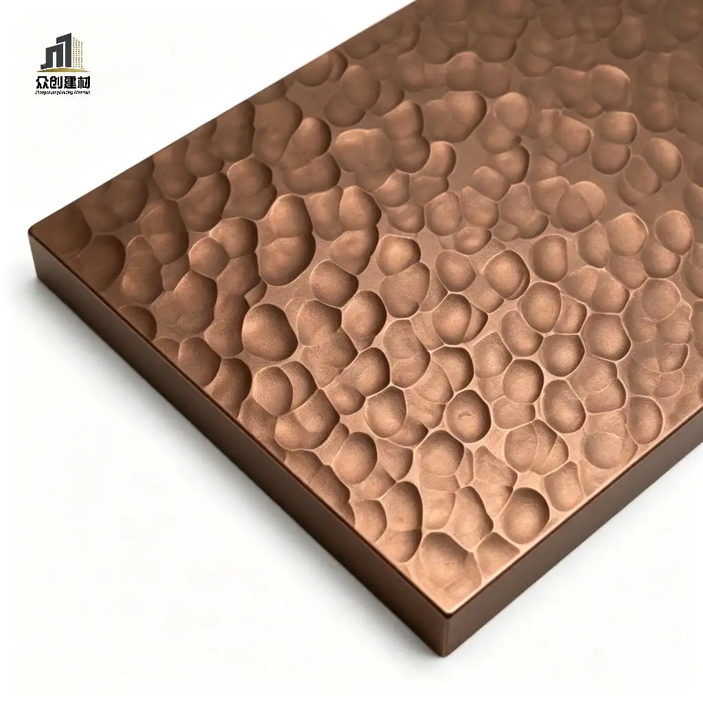 Hammered Aluminum Panel | Premium Hammer Texture Decorative Cladding