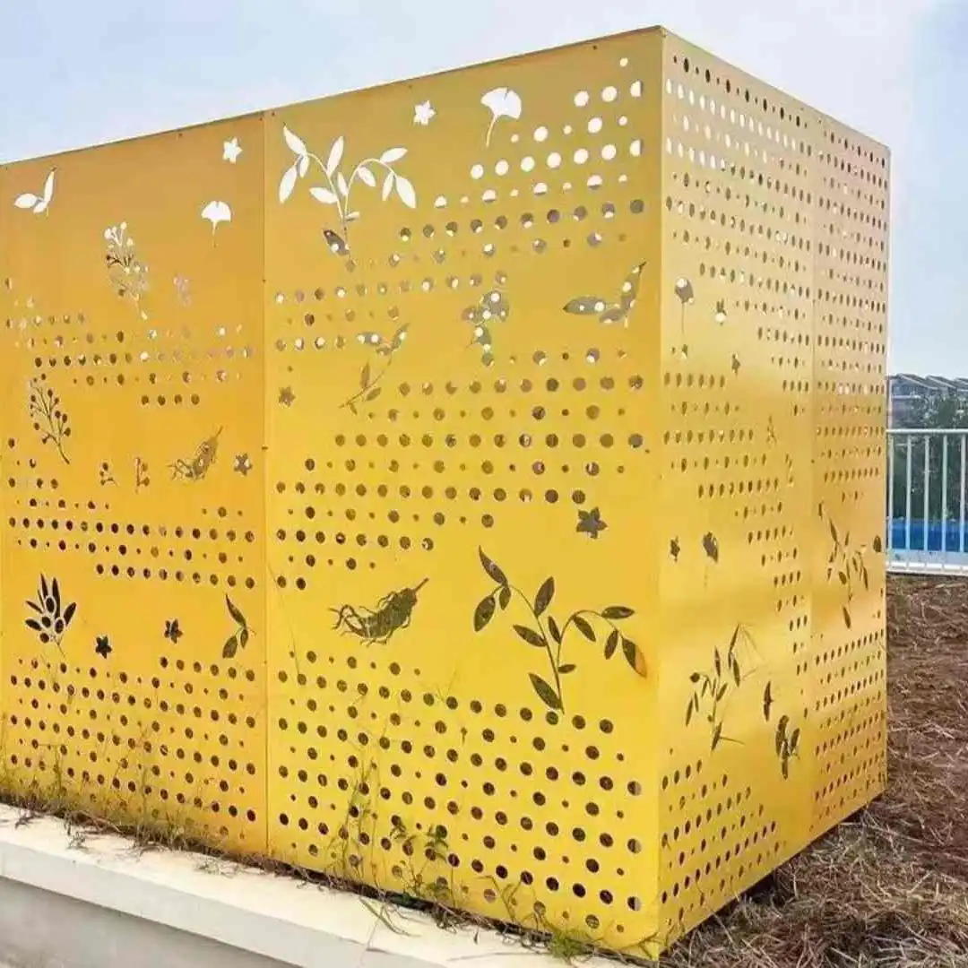 Perforated Aluminum Fence