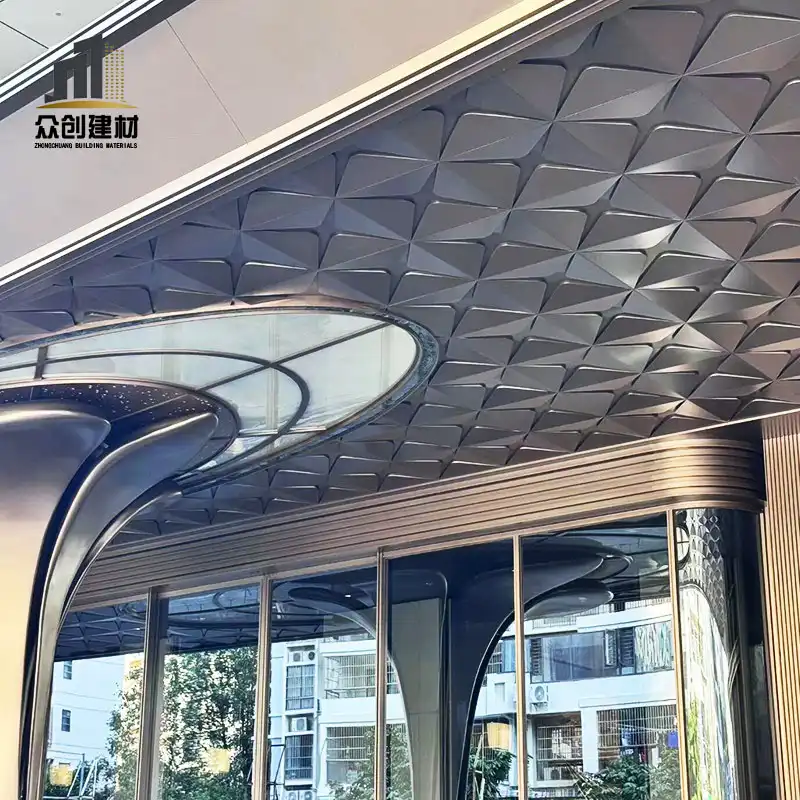 Premium shaped aluminum ceiling panels