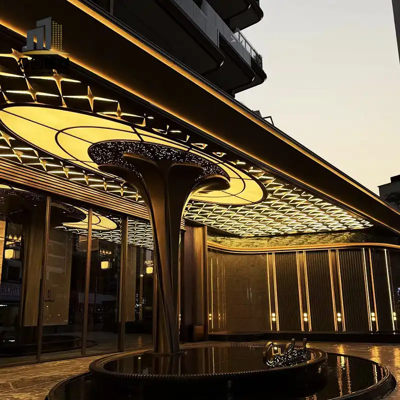 Premium shaped aluminum ceiling panels