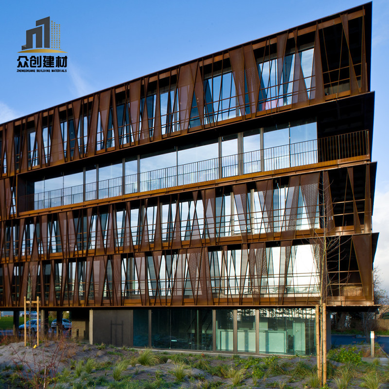 aluminium facade cladding panels