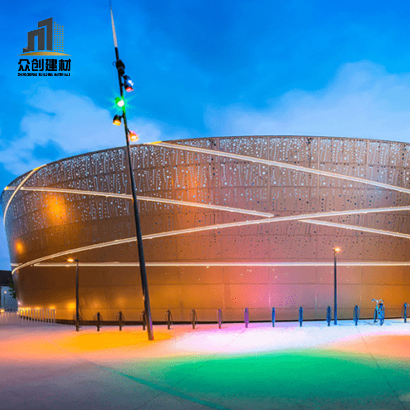 aluminum curtain wall panels