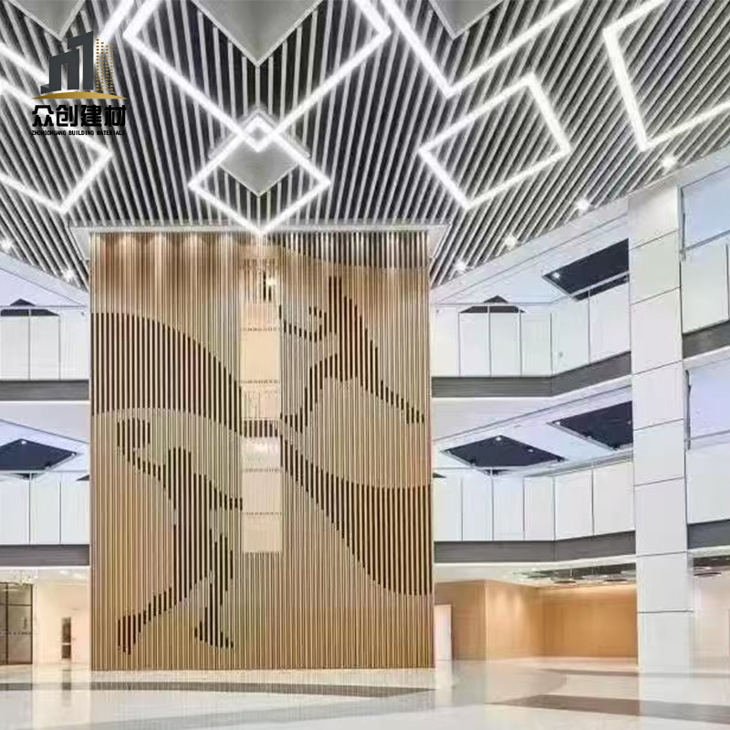 aluminium composite panel partition