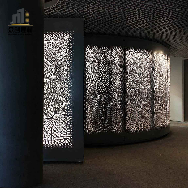 aluminium composite panel partition