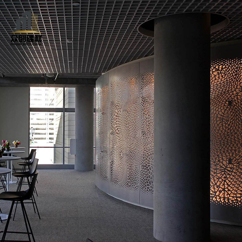 aluminium composite panel partition