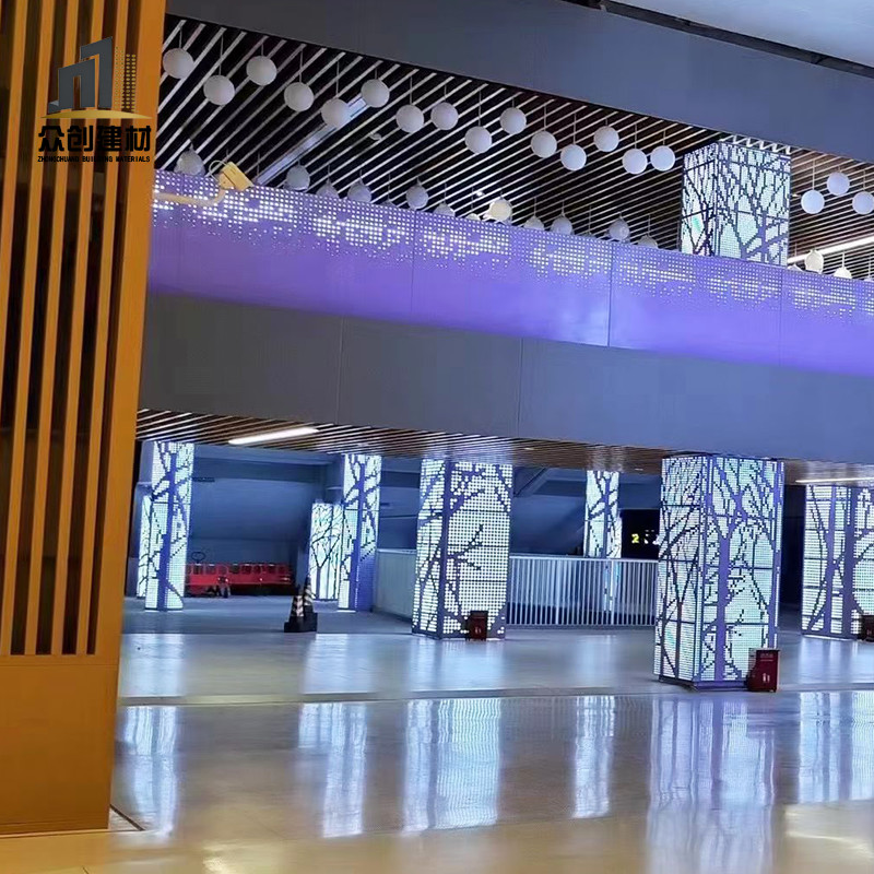 Aluminum Column Cladding Panels